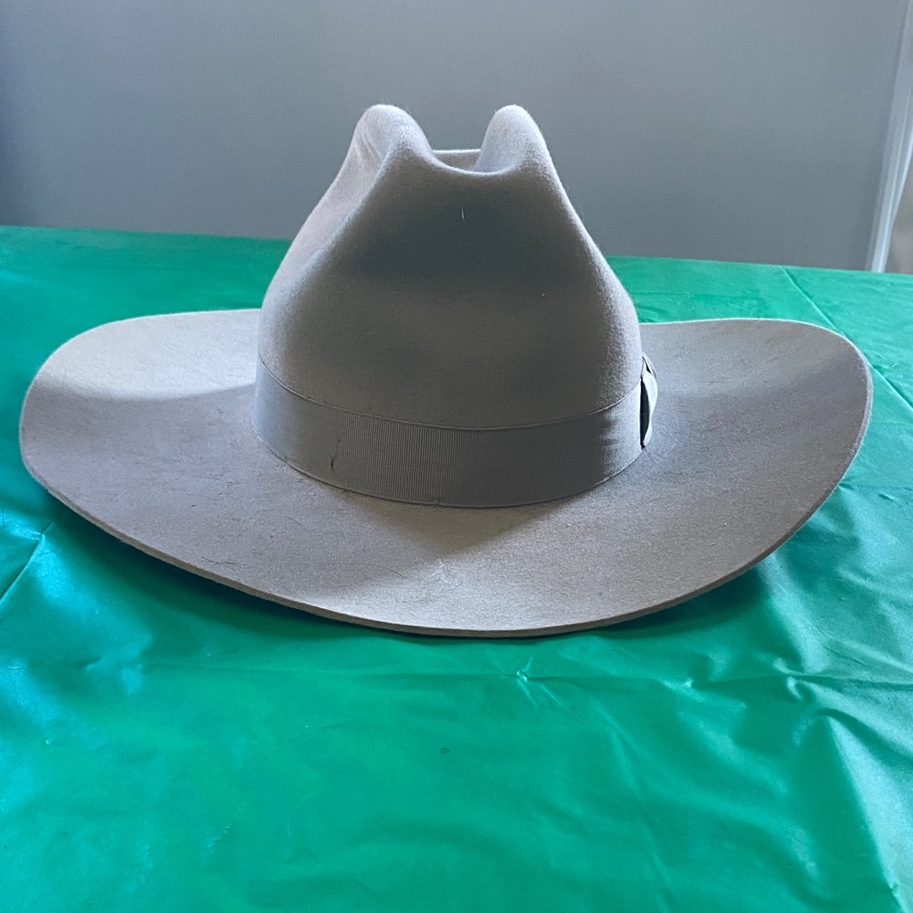 Stetson Gray Cowboy Hat Beaver